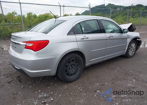 2012 Chrysler 200 Lx from USA, damaged, VIN 1C3CCBAG9CN261702